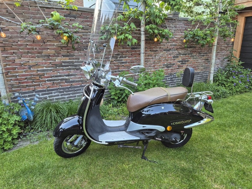 Killerbee Custom retro snorscooter met km stand van 1700km, Gebruikt, Benzine, Ophalen, Overige merken