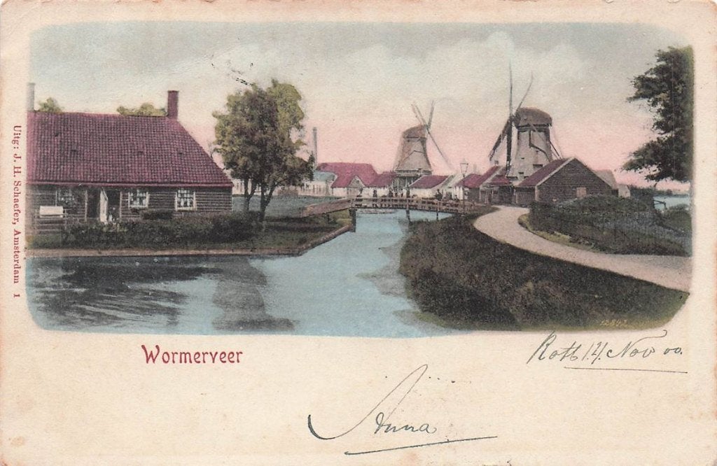 703-388-047 Wormerveer, Ophalen of Verzenden, Voor 1920, Noord-Holland