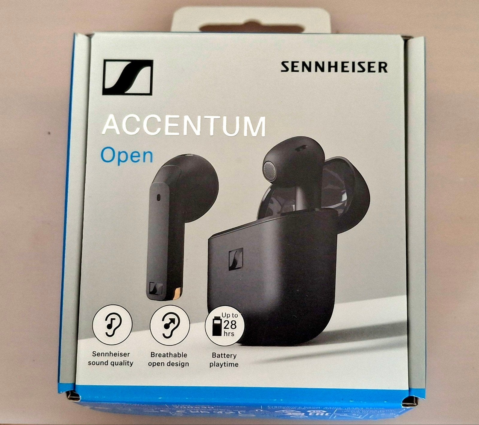 Sennheiser accentum oordopjes Nieuw, Ophalen, Sennheiser, Zwart, Nieuw