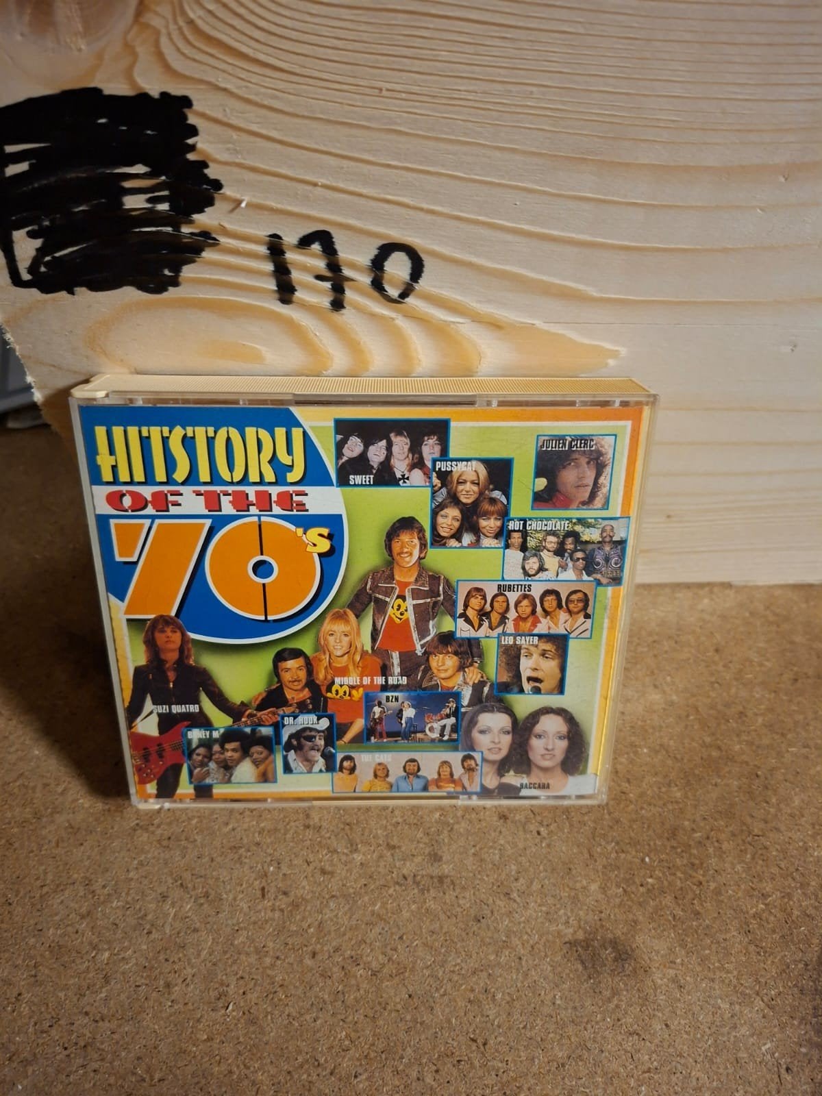 Hitstory of the 70s CD - Diverse artiesten, Ophalen of Verzenden, Gebruikt, Pop, Verzamelalbum