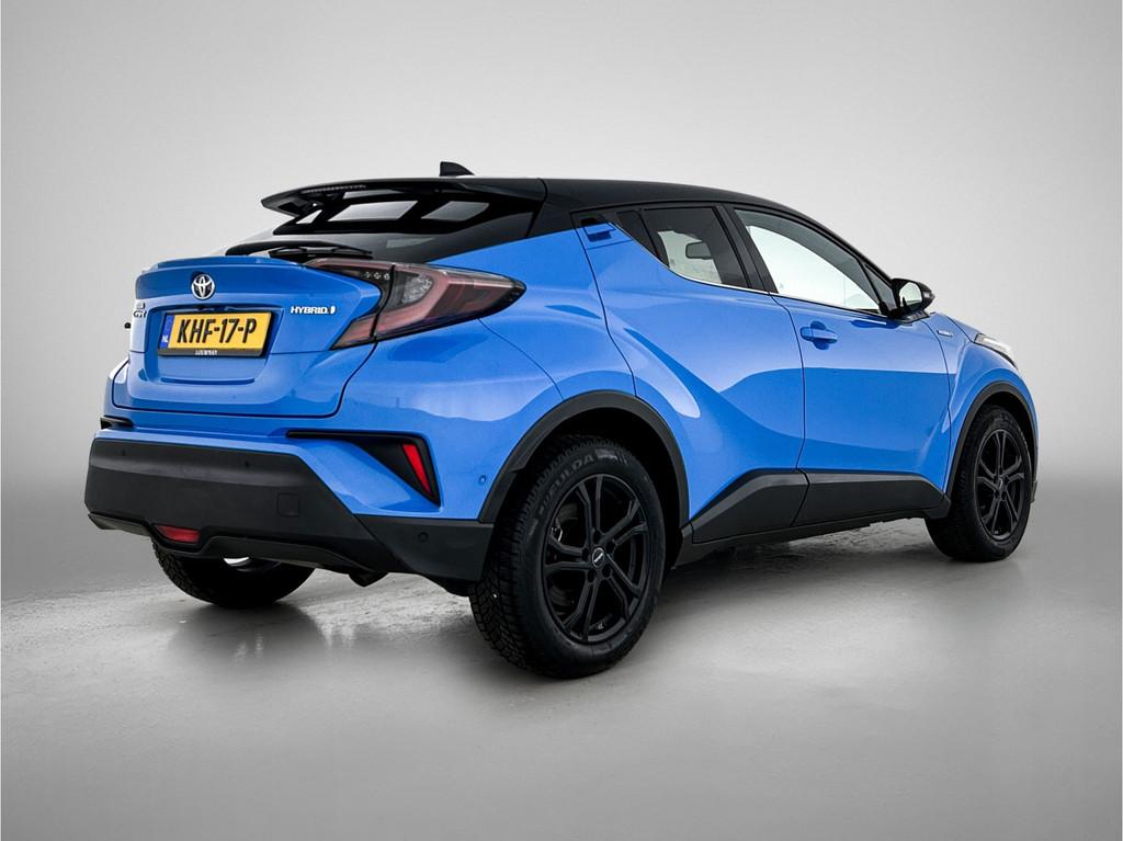 Toyota C-HR 1.8 Hybrid Bi-Tone Plus | BTW Voertuig | JBL | S, 12 maanden, Stof, 4 cilinders, Blauw