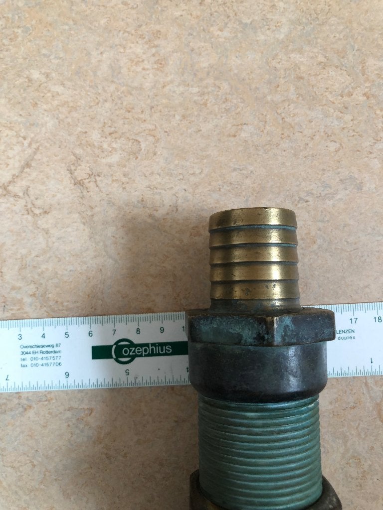 Bronzen Huiddoorvoer voor boot, Ophalen of Verzenden, Gebruikt
