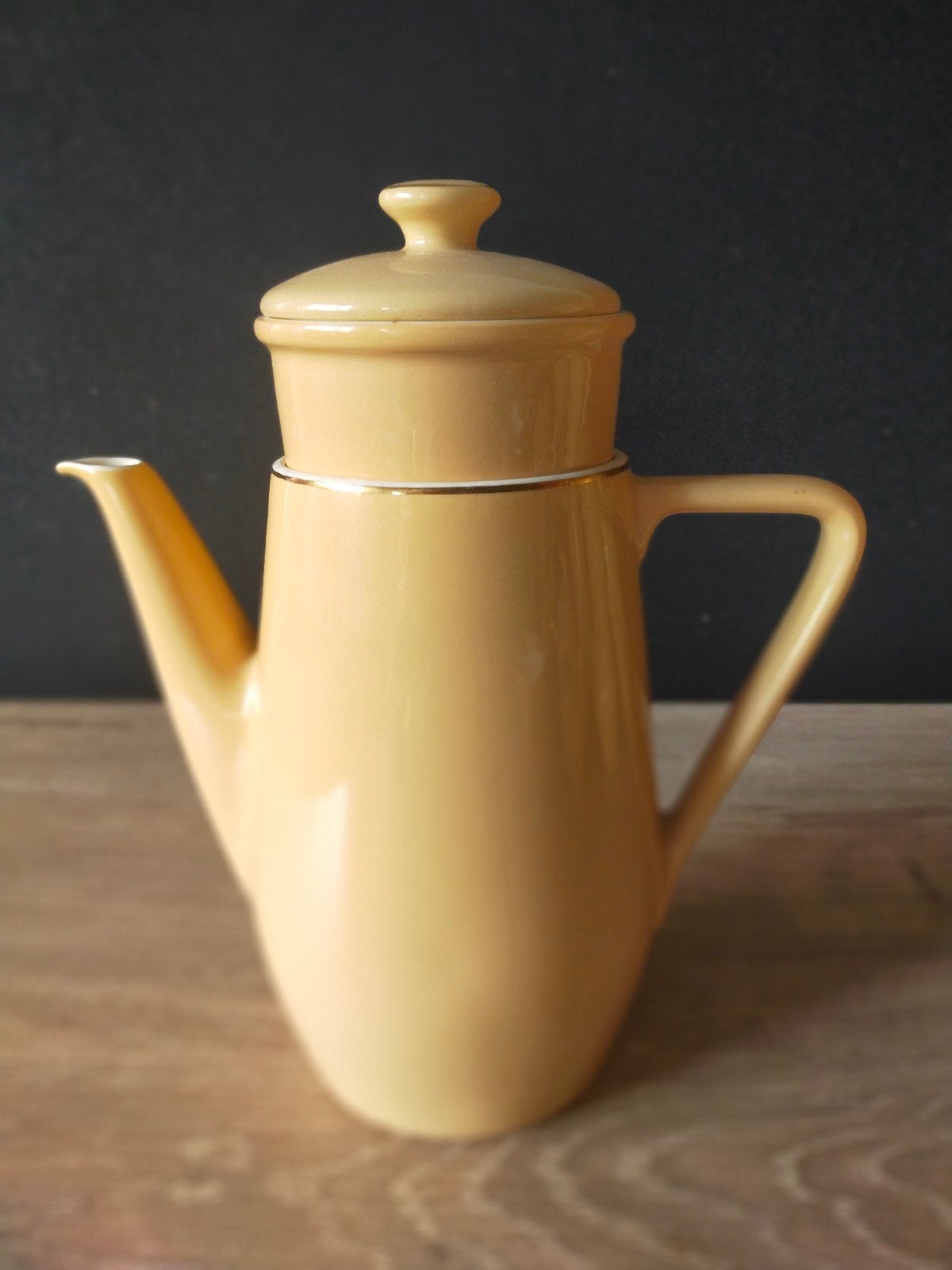 Vintage koffiepot met filter van Douwe Egberts., Antiek en Kunst, Ophalen of Verzenden