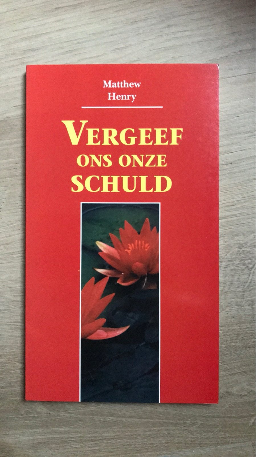 Vergeef ons onze schuld - Matthew Henry (Boek), Boeken, Ophalen of Verzenden, Zo goed als nieuw, Christendom | Protestants