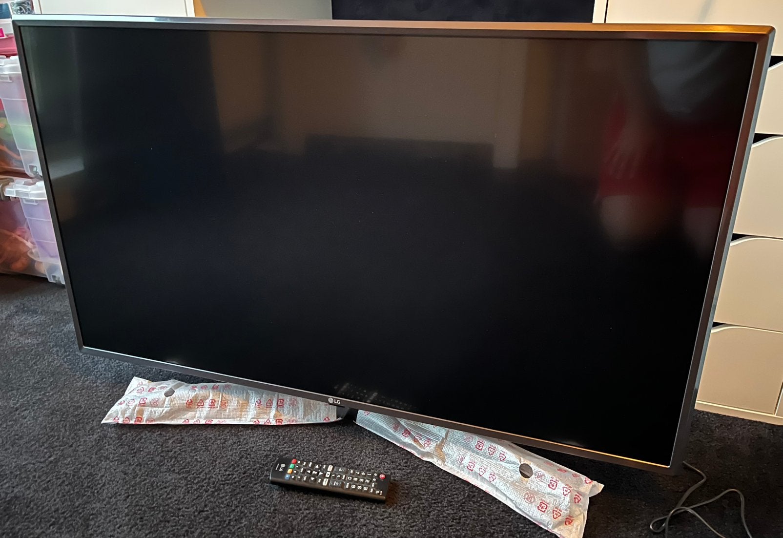 LG 43inch 4K TV, Ophalen, 50 Hz, Zo goed als nieuw, 100 cm of meer