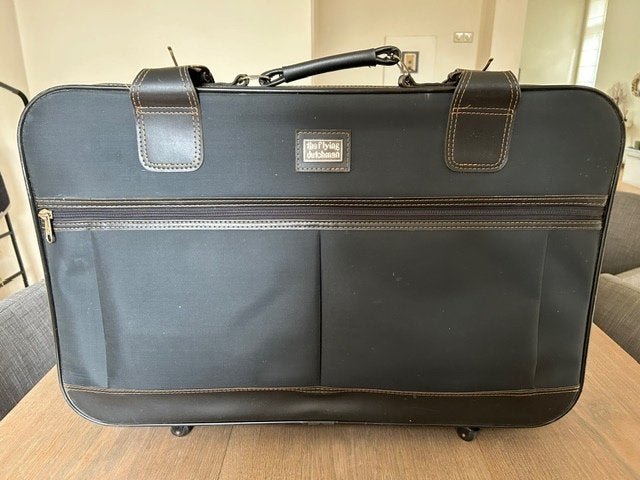 Reiskoffer, Gebruikt, Zwart, Minder dan 20 cm, 60 tot 80 cm