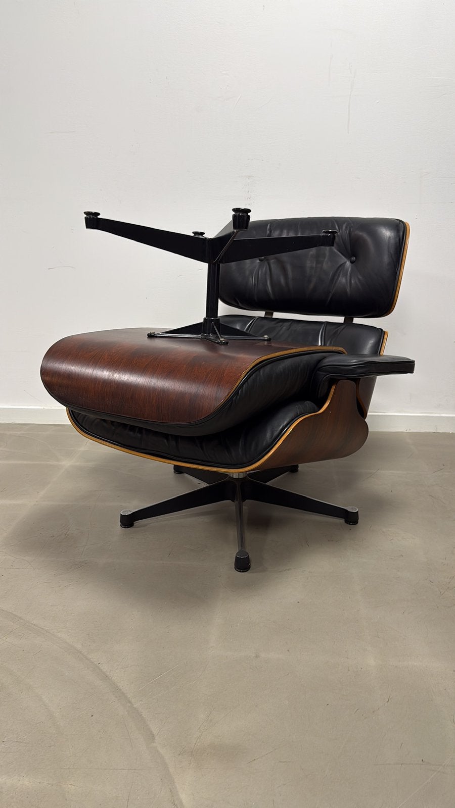 Vitra Eames Lounge Chair met Ottoman Palisander!, Vitra Artifort Cassina Fritz Hansen Eames Gispen Pastoe Hay, 100 tot 125 cm