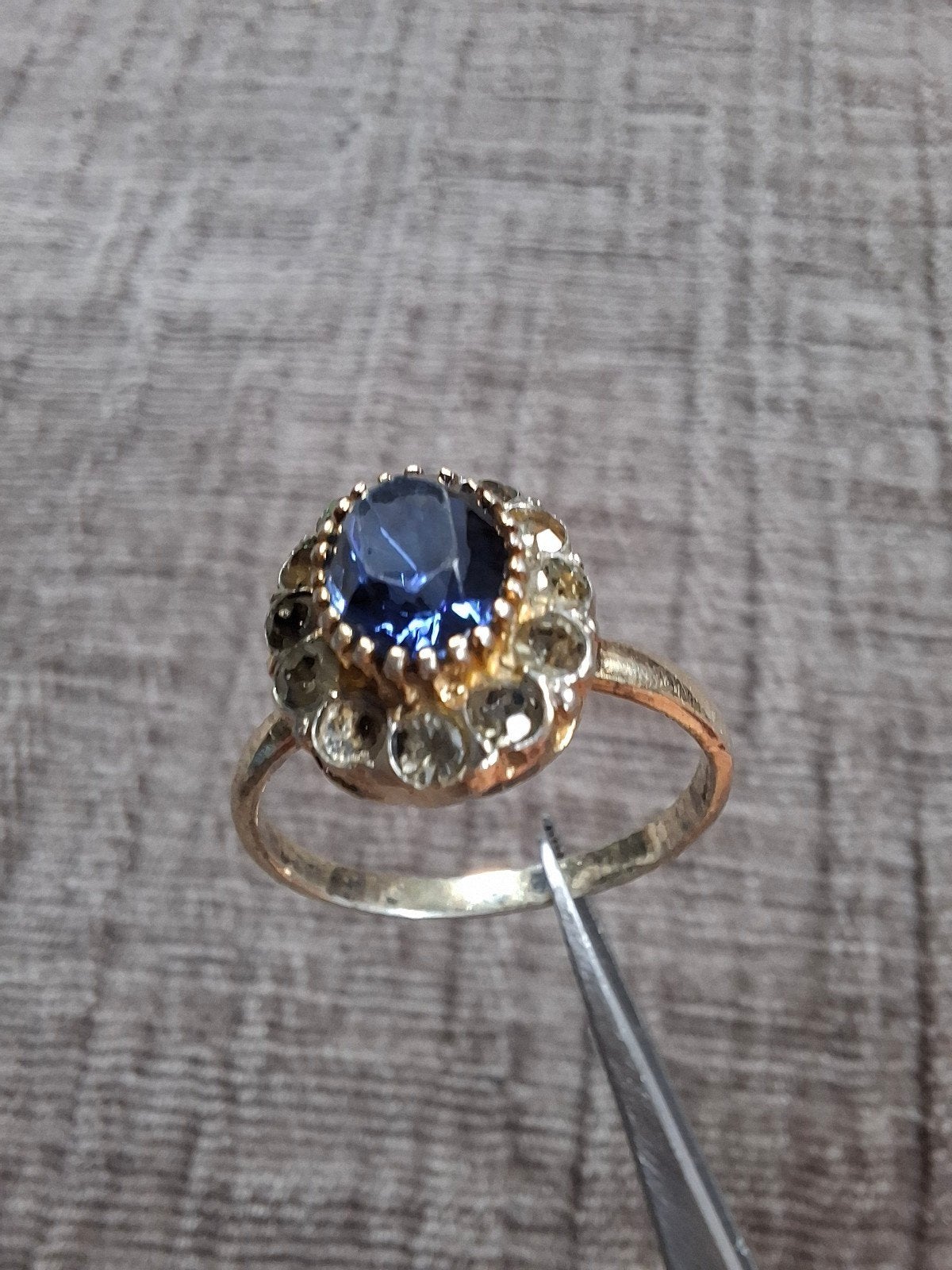 Vintage zilveren ring, Ophalen of Verzenden, Zilver, Zilver, Dame