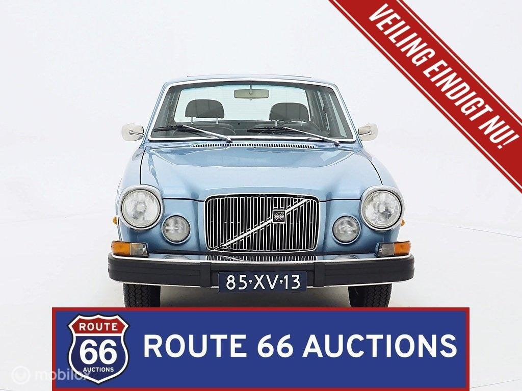 Volvo 164E | 1974 | Route 66 Auctions, Auto's, Overige carrosserieën, Zwart, Bedrijf, Handgeschakeld