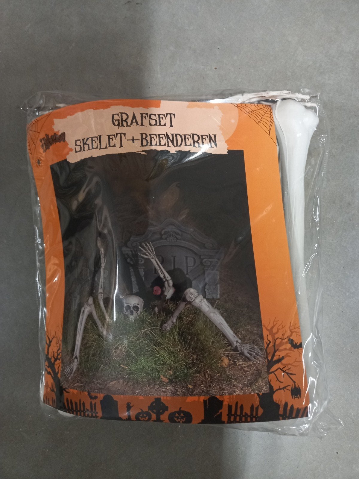 skelet halloween, Hobby en Vrije tijd, Feestartikelen, Ophalen of Verzenden, Nieuw, Versiering, Halloween of Griezel