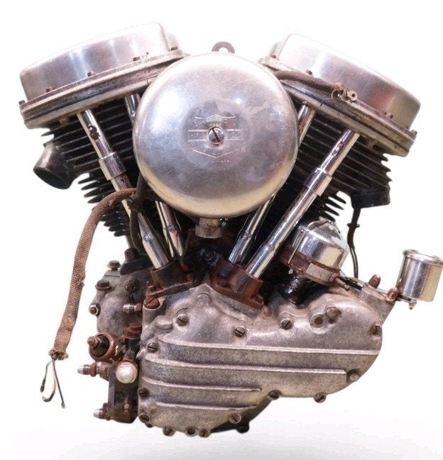Gezocht kenteken Panhead voor 1957, Ophalen of Verzenden