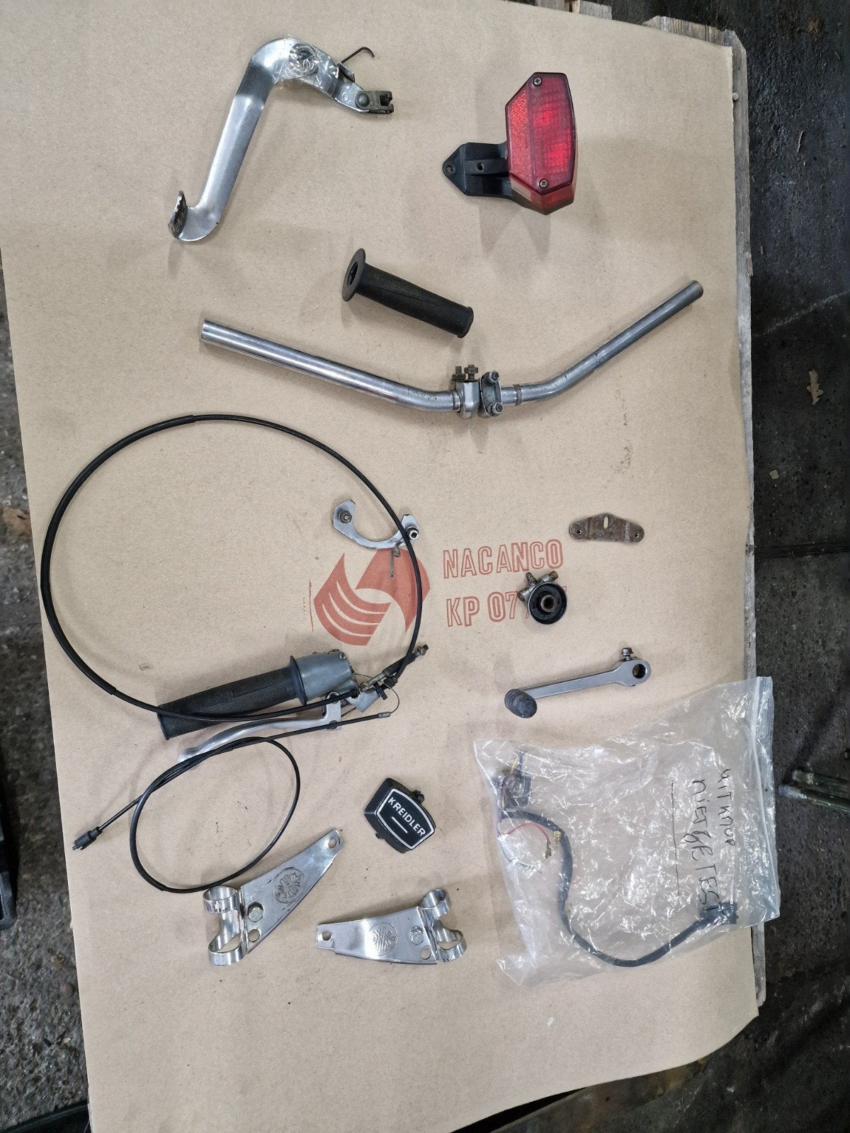 Kreidler partijtje onderdelen TM/RS, in 1 koop., Fietsen en Brommers, Brommeronderdelen | Kreidler, Ophalen of Verzenden, Overige typen