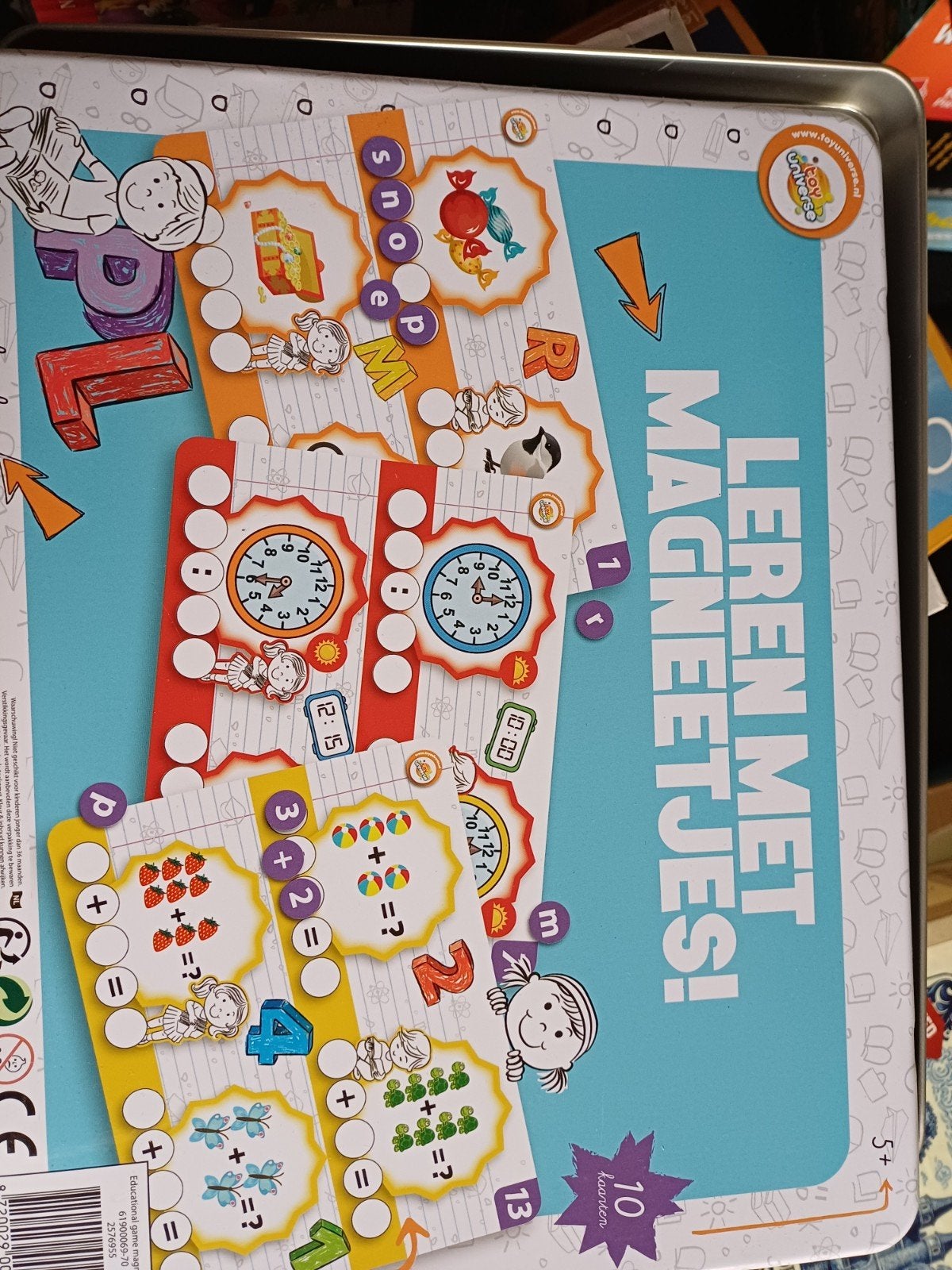 Leren met magneetjes! Educatief speelgoed, Ophalen of Verzenden, Gebruikt, Taal en Lezen