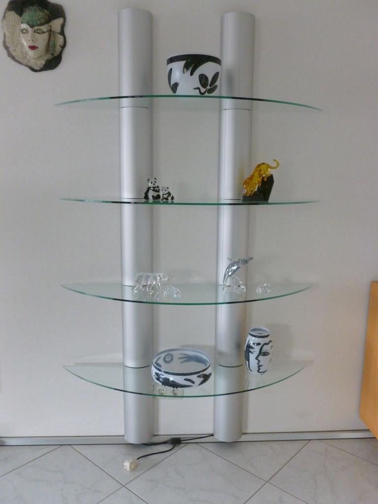 Moderne vitrinekast met LED verlichting  merk Matrix, Ophalen, 25 tot 50 cm, 50 tot 100 cm, 150 tot 200 cm