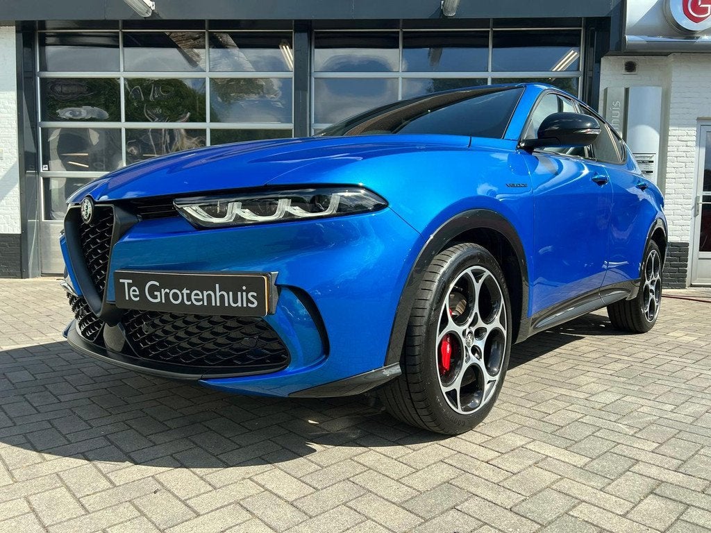 Alfa Romeo Tonale 1.5T Hybrid Veloce (bj 2023, automaat), Auto's, Alfa Romeo, Stof, Gebruikt, 4 cilinders, 700 kg