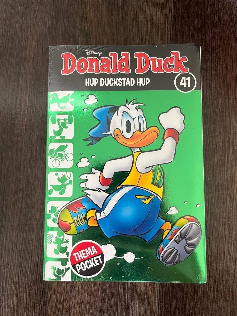 Donald Duck Thema Pocket 41 Hup Duckstad Hup (nieuw in seal), Boeken, Eén stripboek, Ophalen of Verzenden, Nieuw