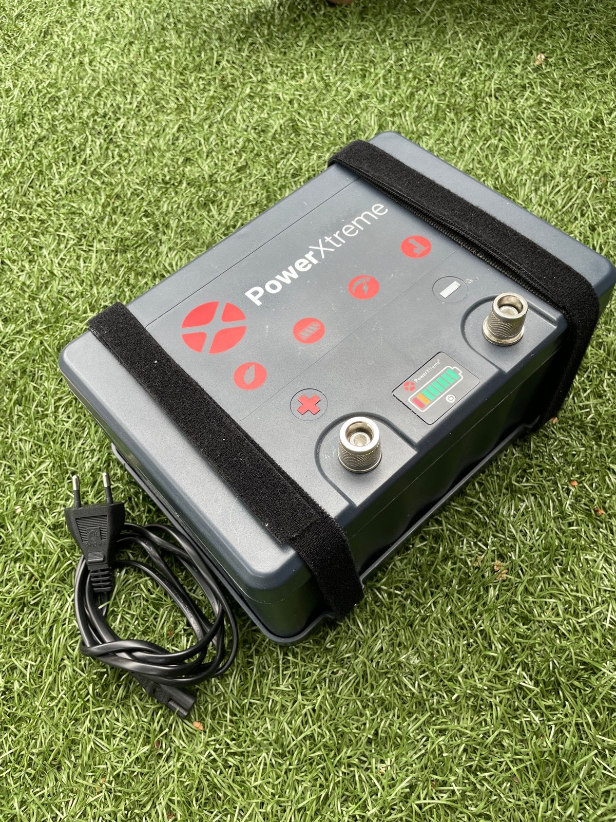 PowerXtreme X30 Lithium LiFePO4 Accu 12,8V 30Ah, Ophalen of Verzenden, Gebruikt