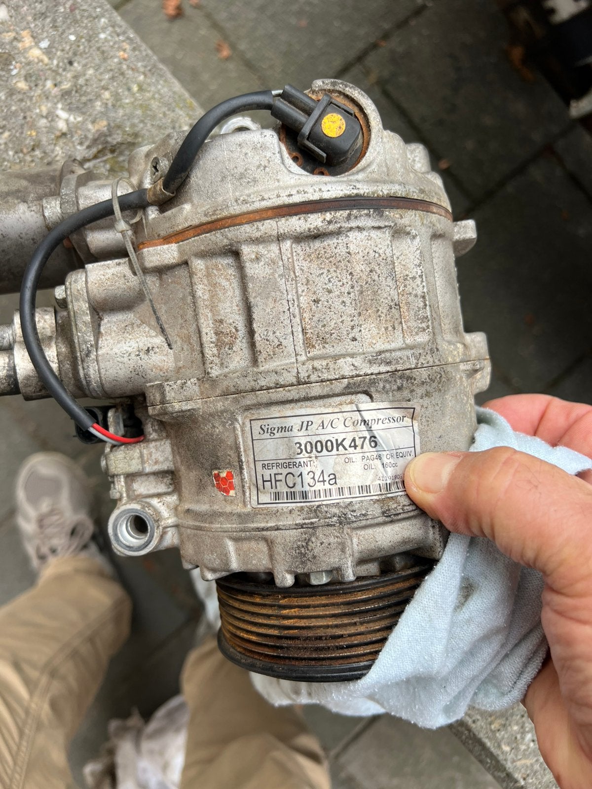 Mercedes viano airco pomp, Auto-onderdelen, Ophalen, Nieuw