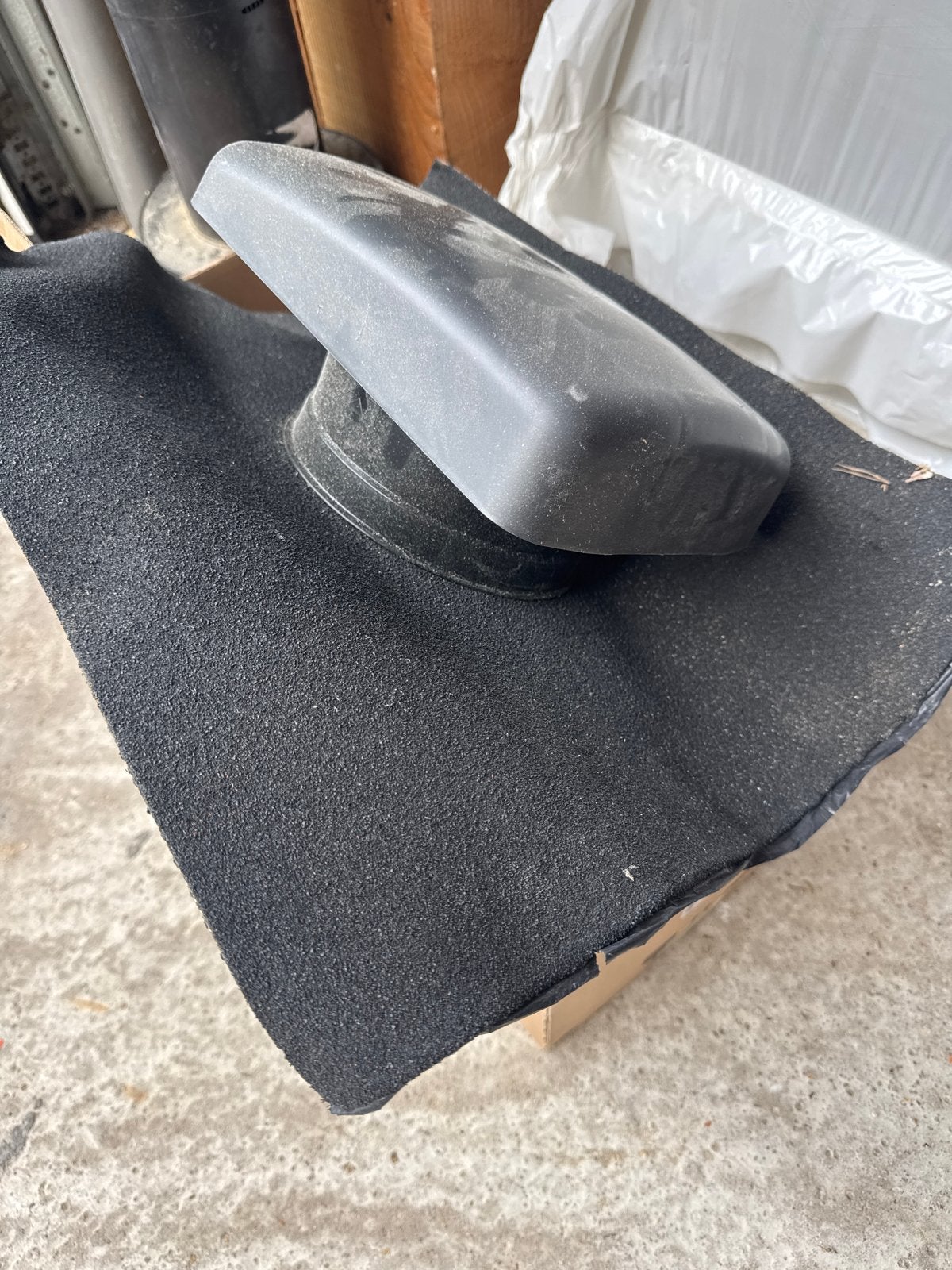 Ubiflex RVT 200 Universele Ontluchtingspan, Ophalen, Kunststof, Zwart, Overige typen