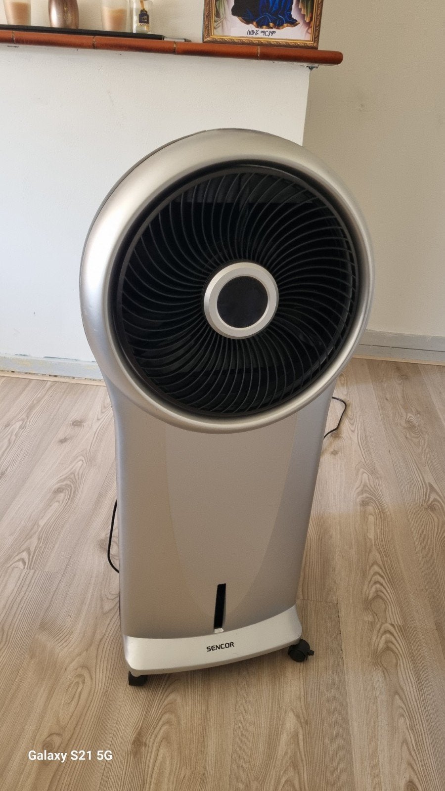 Sencor SFN 9011SL Luchtkoeler / Aircooler – 4-in-1, Ophalen of Verzenden, Zo goed als nieuw, Statiefventilator