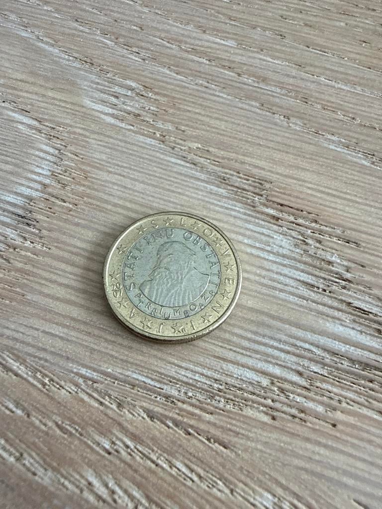 Sloveense 1 Euro Munt - 2007 - Primož Trubar, Ophalen of Verzenden, Slovenië, 1 euro, Losse munt