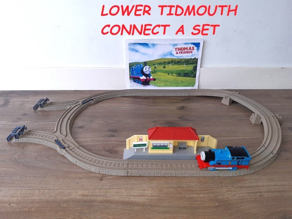 Trackmaster Thomas de Trein, Lower Tidmouth Connect a Set, Ophalen of Verzenden, Gebruikt