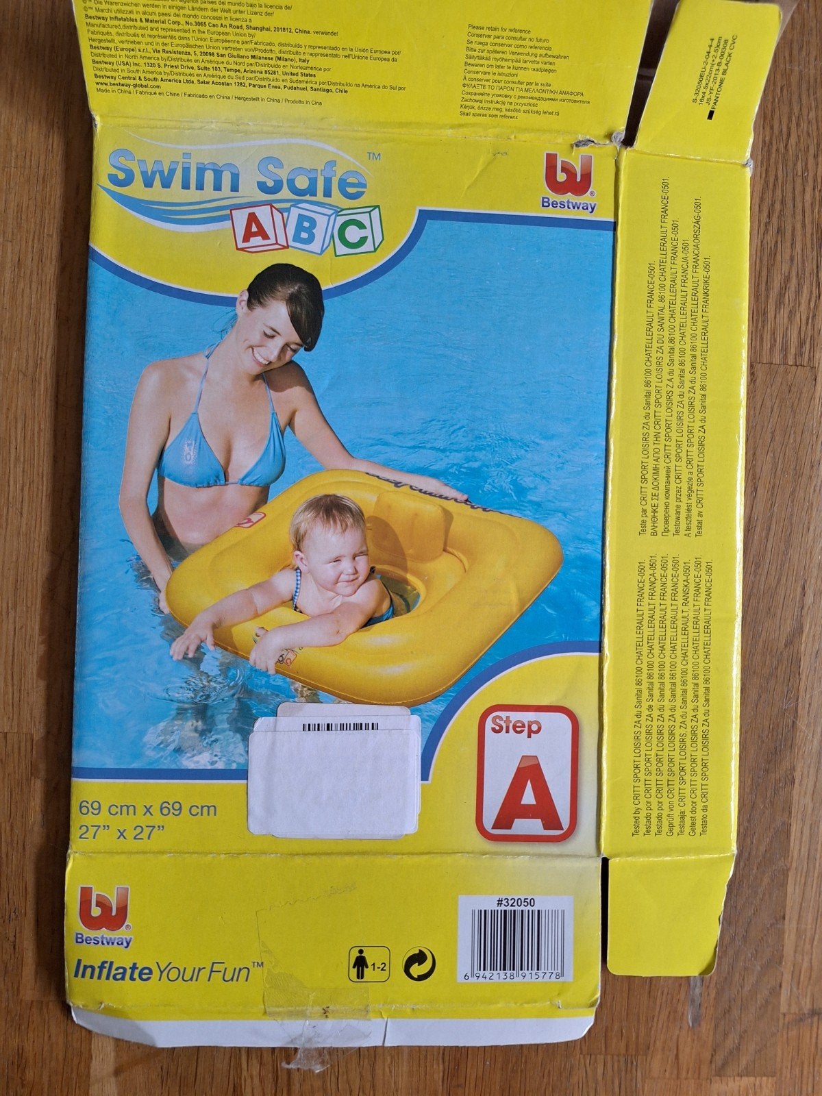 Bestway Baby Zwemband - Veilig Zwemplezier voor Kleintjes, Ophalen of Verzenden, Zo goed als nieuw