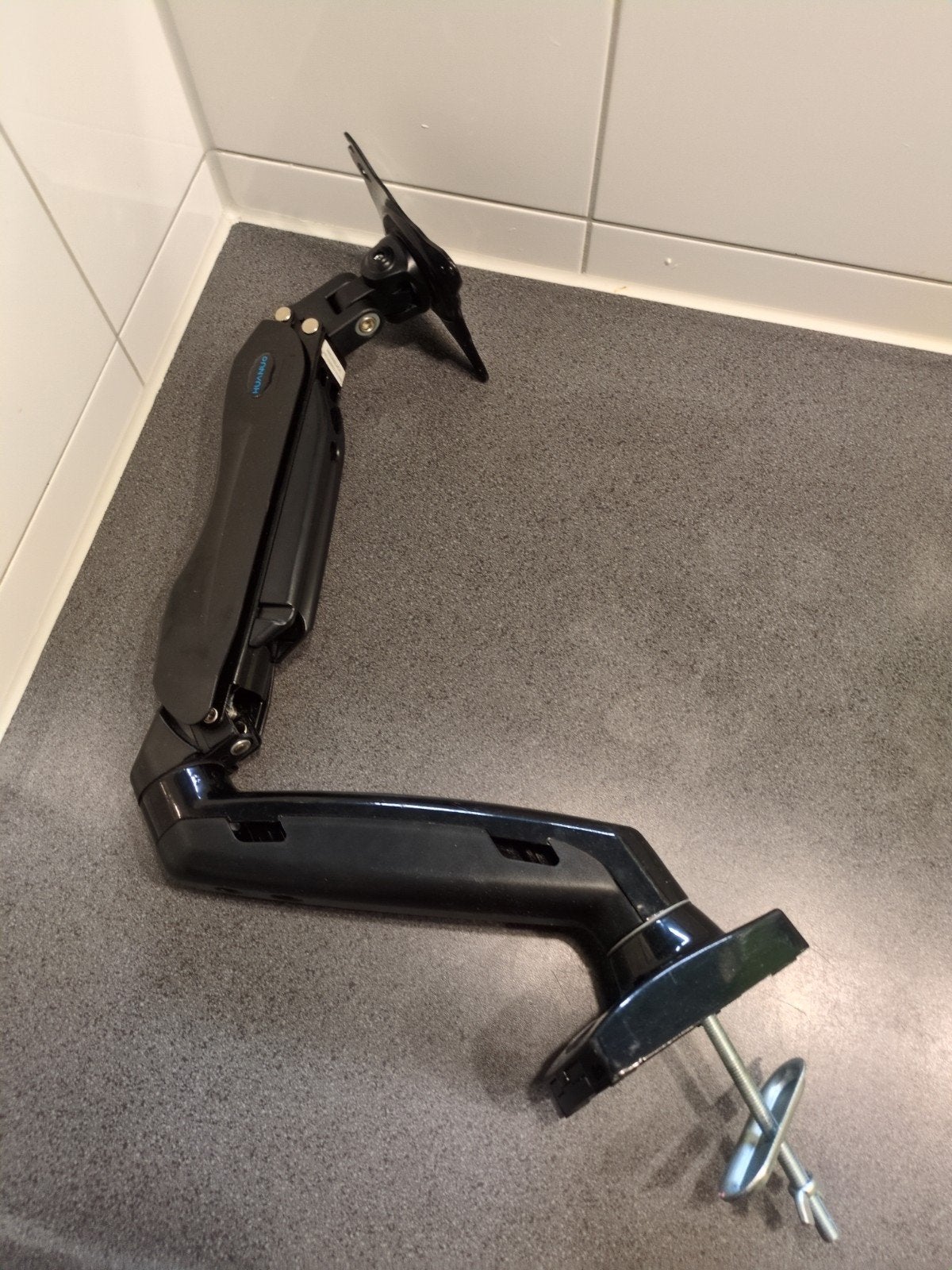 Huanuo Monitorarm - Ergonomische Monitorstandaard, Computers en Software, Ophalen of Verzenden, Zo goed als nieuw, Huanuo