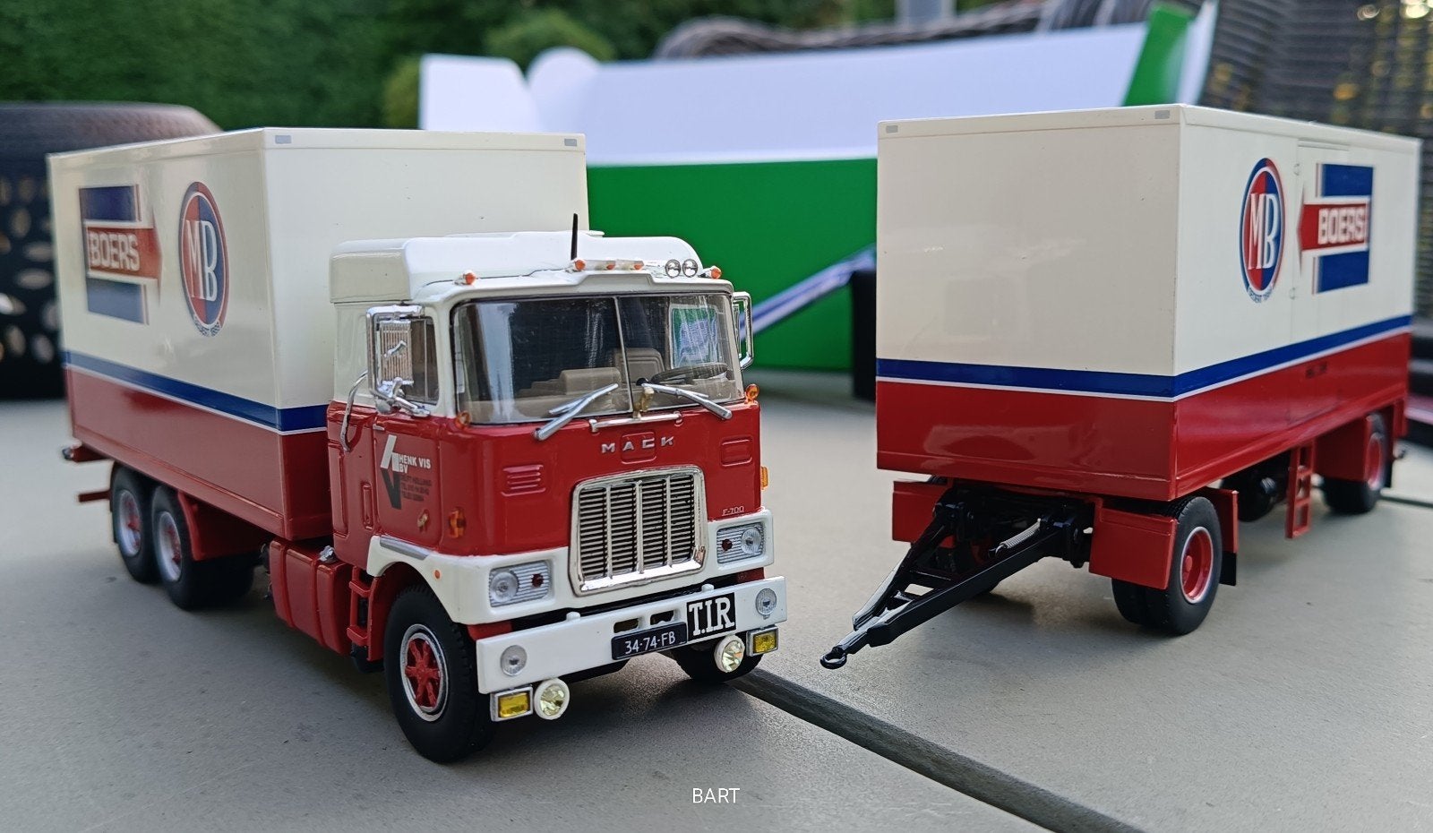 MACK HENK VIS BOERS COMBI TEKNO, Ophalen of Verzenden, Nieuw, Bus of Vrachtwagen, Tekno