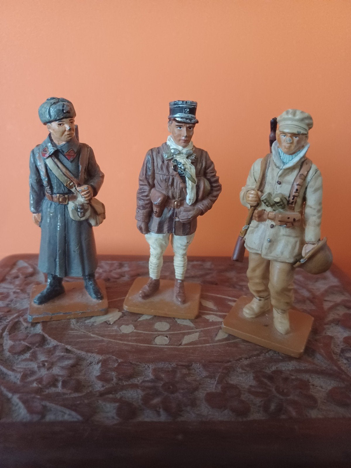 3x militair del prado  wo 2, Ophalen of Verzenden