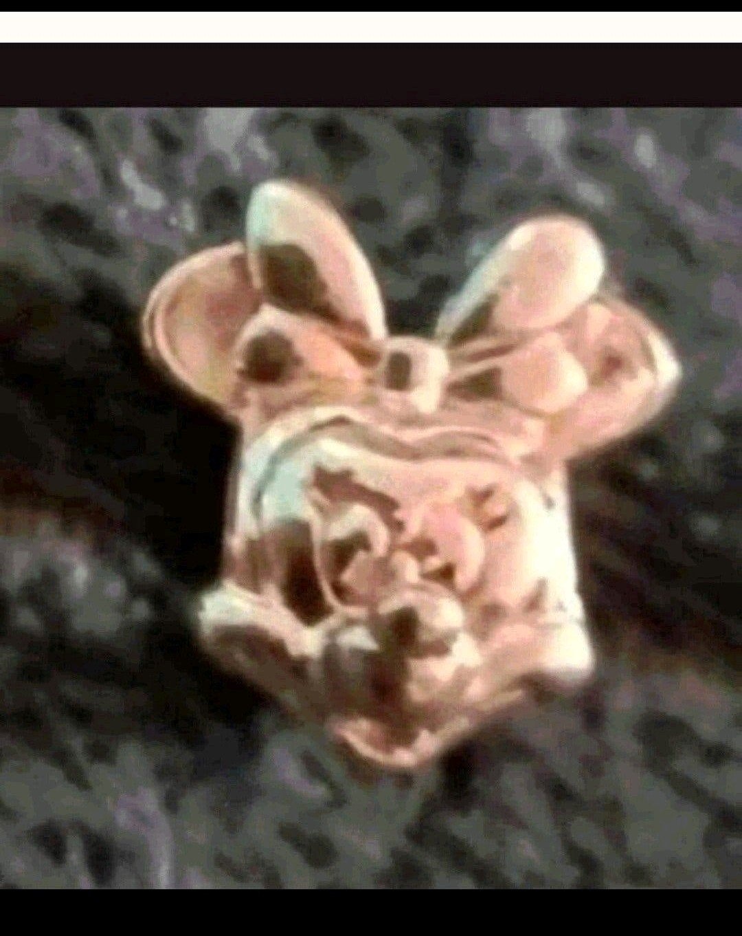 Pandora bedels Minnie Mouse goud, Verzenden, Nieuw, Goud