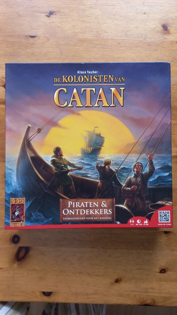 Piraten en ontdekkers uitbreiding van CATAN spel (Nieuw), Een of twee spelers, Ophalen of Verzenden, Nieuw