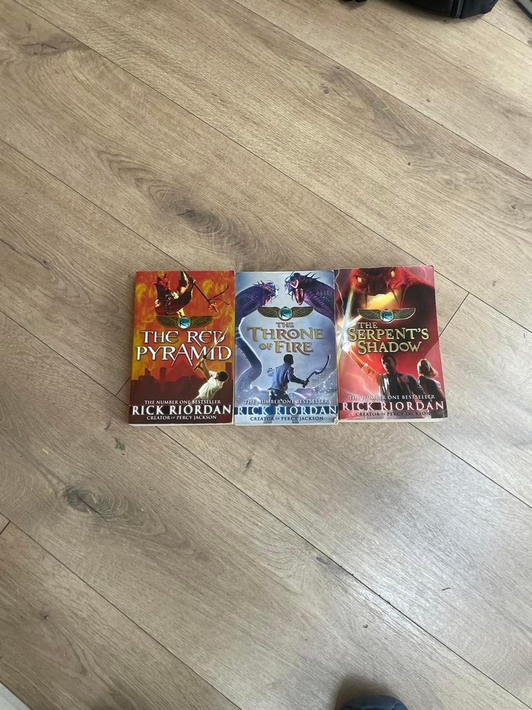 Rick Riordan: The Kane Chronicles (3 boeken), Ophalen of Verzenden, Zo goed als nieuw