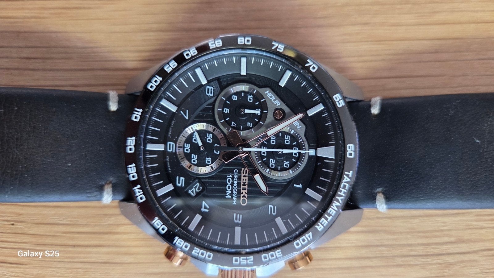 Foto 2 van Seiko Chronograph horloge