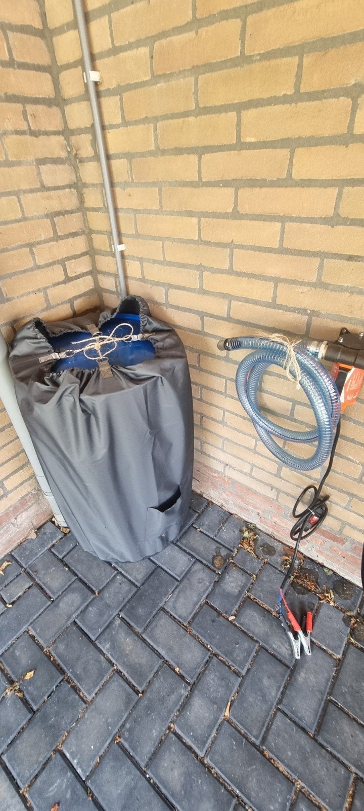 Brandstofpomp met 100 Liter Vat - Diesel / Benzine, Ophalen of Verzenden