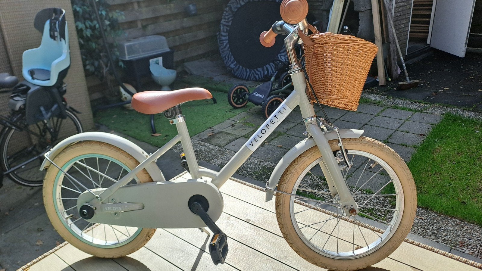Veloretti Maxi Kinderfiets 16 inch - Nog prima!, Fietsen en Brommers, Ophalen, Gebruikt, 16 tot 20 inch, Veloretti