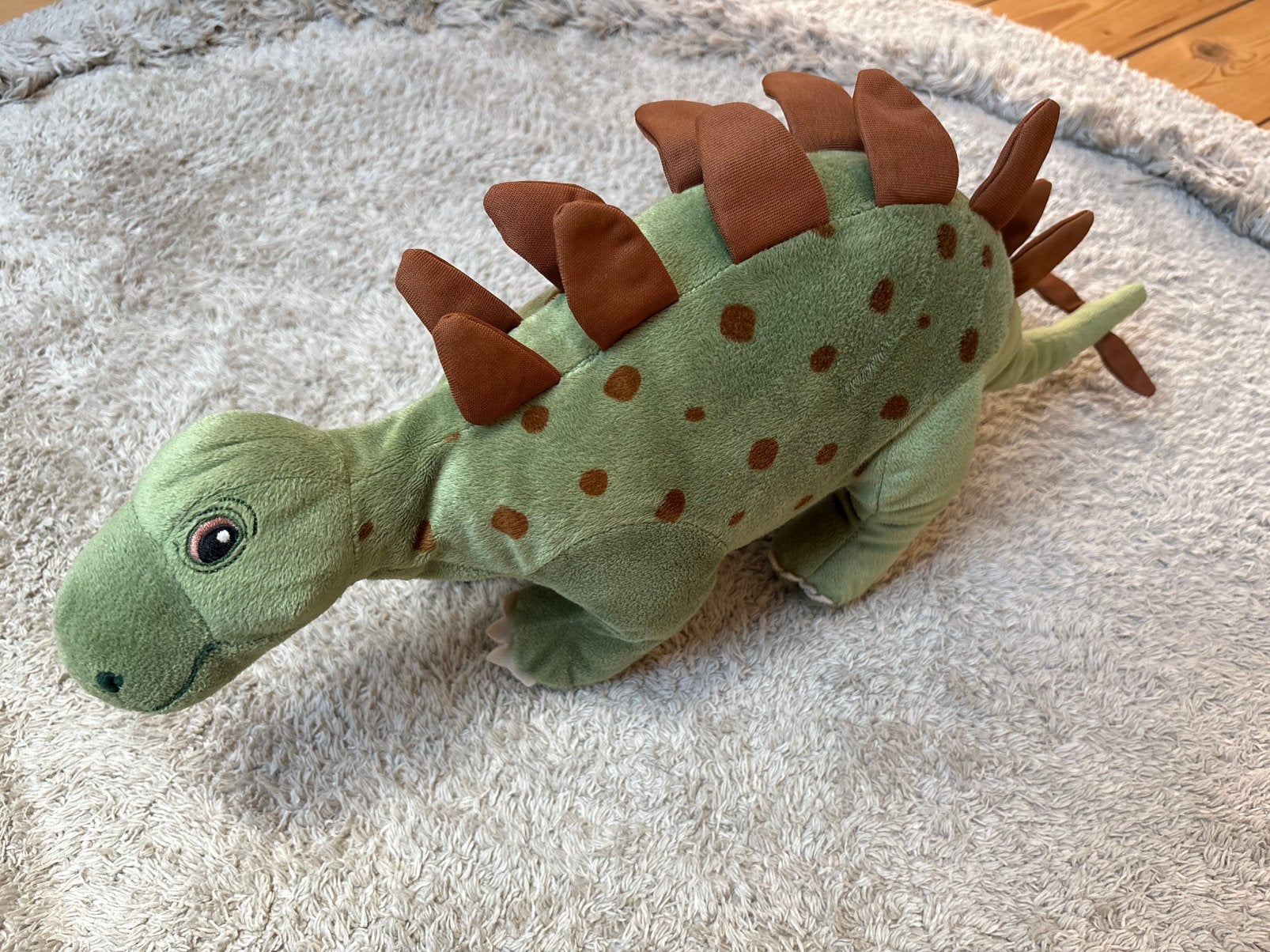 IKEA Dinosaurus knuffel, Ophalen of Verzenden, Zo goed als nieuw, Middelgroot (20 tot 80 cm), Meerkleurig