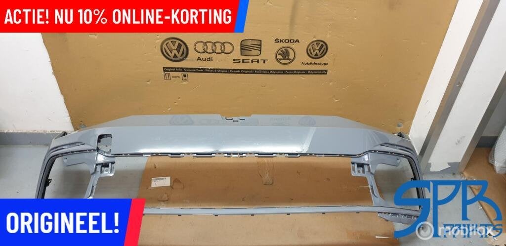VW GOLF 8 VIII LA7C GTI GTD R-LINE Voorbumper MOONSTONE GREY