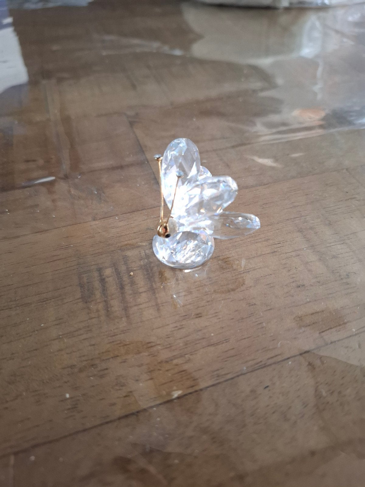 Swarovski Kristallen Vlinder - Elegant Figuurtje, Ophalen, Zo goed als nieuw, Figuurtje