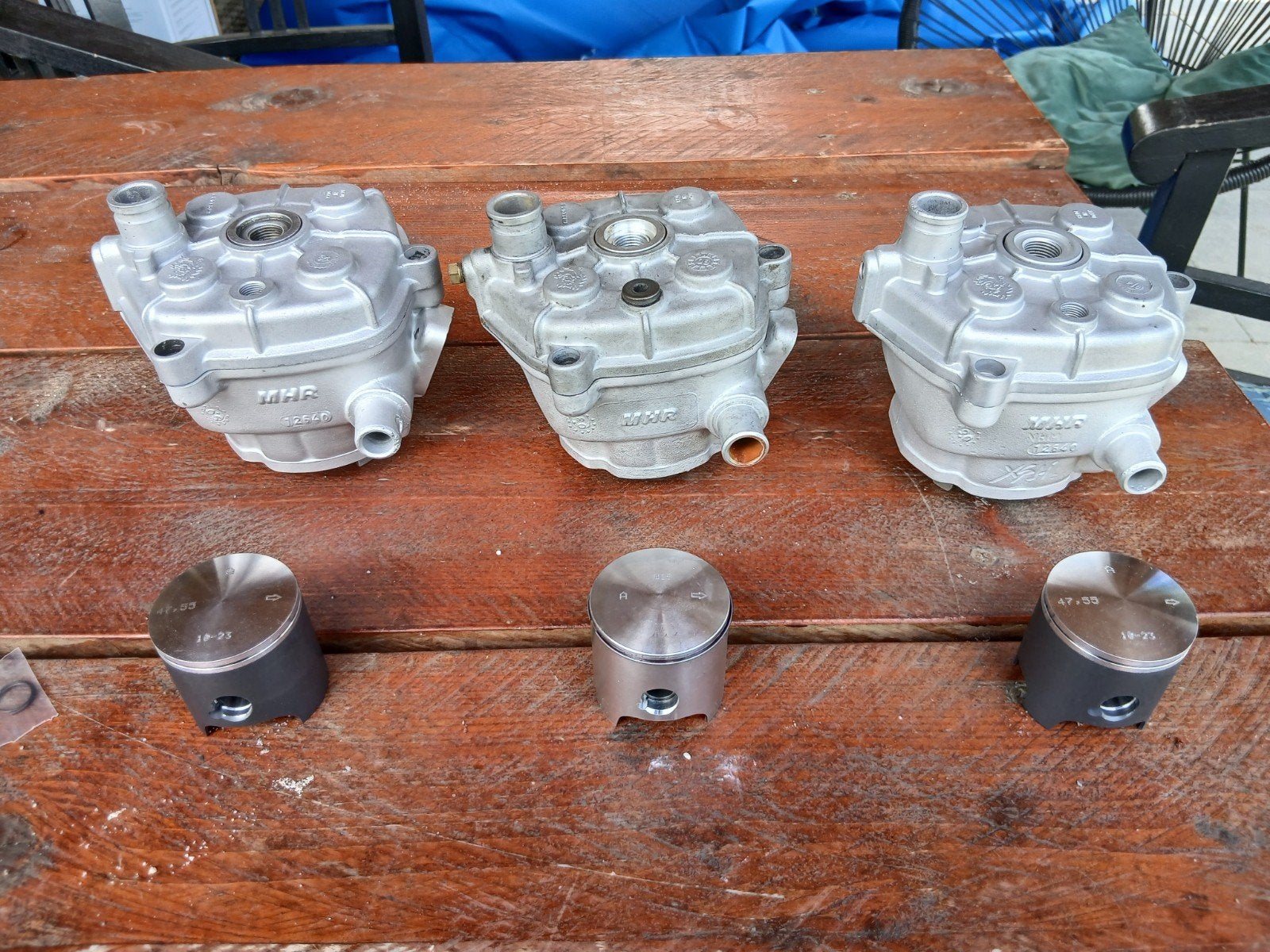 3x Malossi 7t minarelli horizontaal xsh, A-Tuning, stg3, vhm, Ophalen of Verzenden, Cilinder, Piaggio