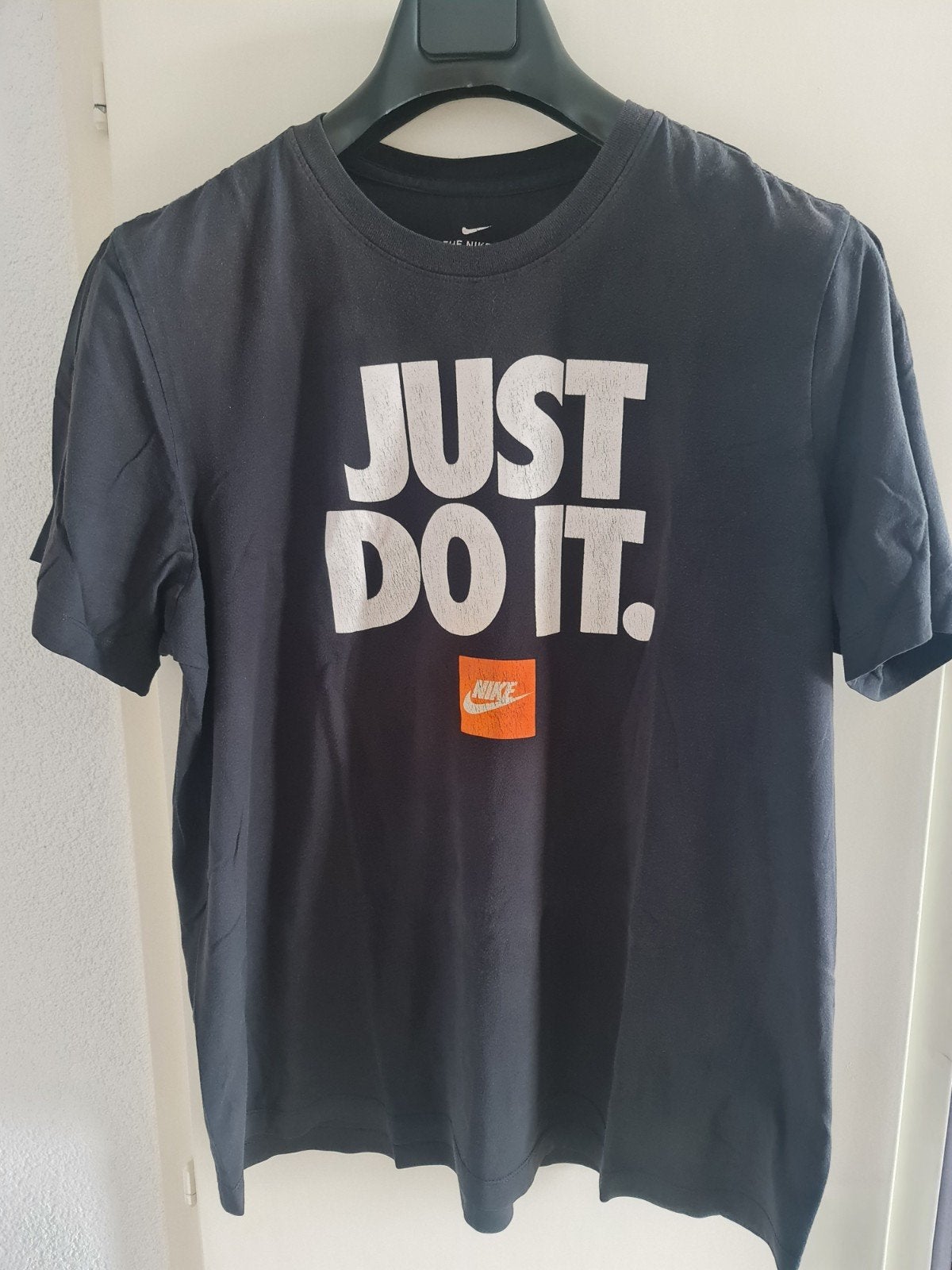 Nike Just Do It  T-shirt - Zwart - Maat xl, Zwart, Nike, Maat 56/58 (XL), Ophalen of Verzenden