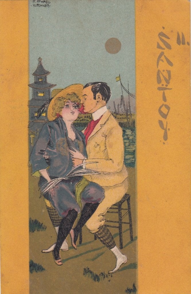 Raphael Kirchner (III), Verzenden, Voor 1920, Ongelopen, Cultuur en Media