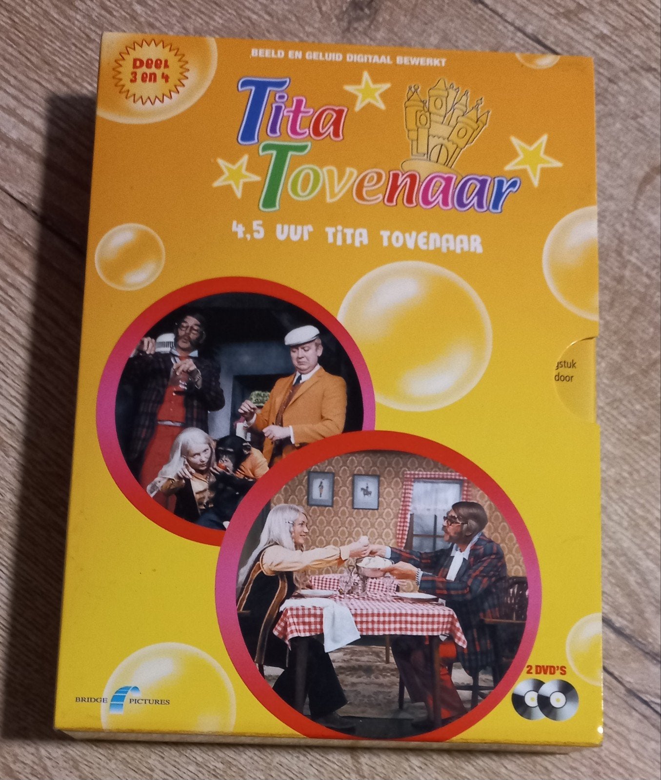 Tita Tovenaar - Deel 3 en 4 (2 DVD's), Alle leeftijden, Tv-serie, Familie, Inclusief doosje