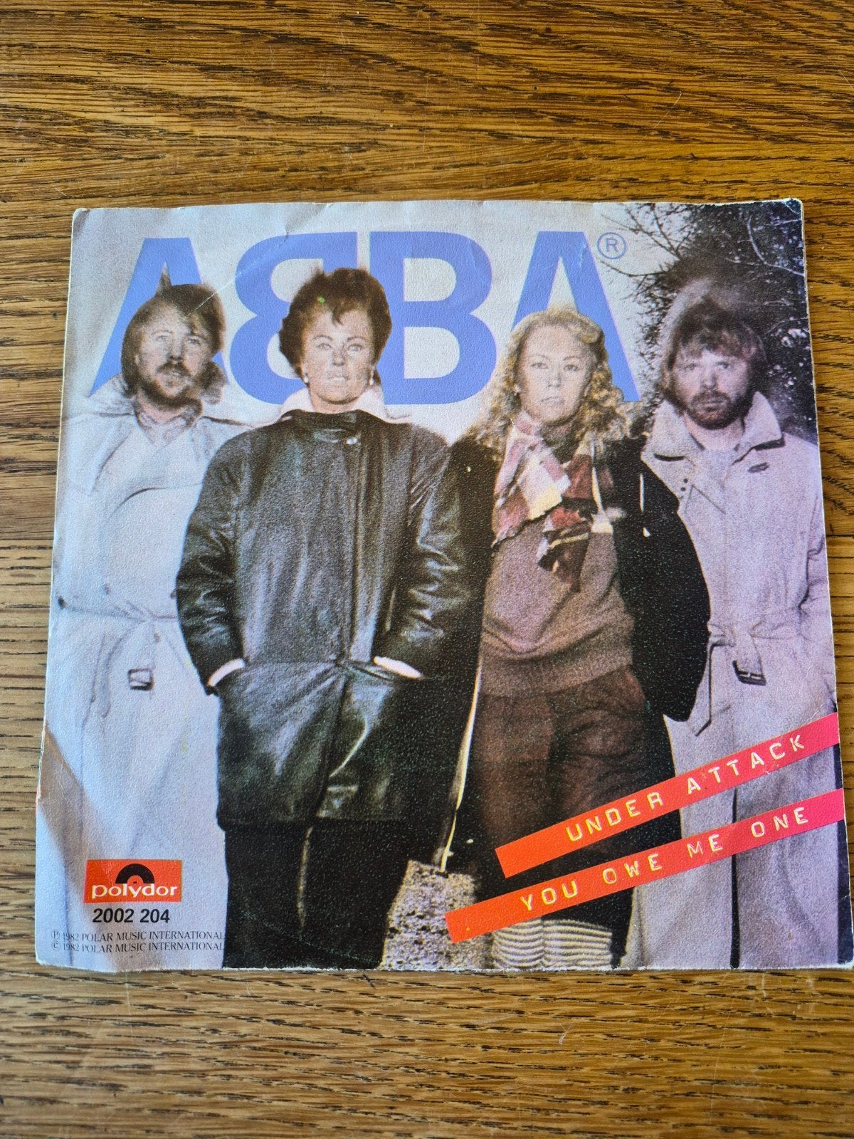 ABBA - Under Attack (Single, 1982), Gebruikt, 7 inch, Ophalen of Verzenden, Pop