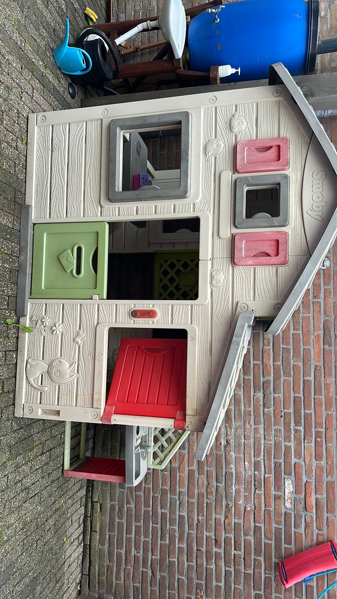 Smoby speelhuisje, Kinderen en Baby's, Speelgoed | Buiten | Speelhuisjes, Ophalen, Gebruikt, Kunststof