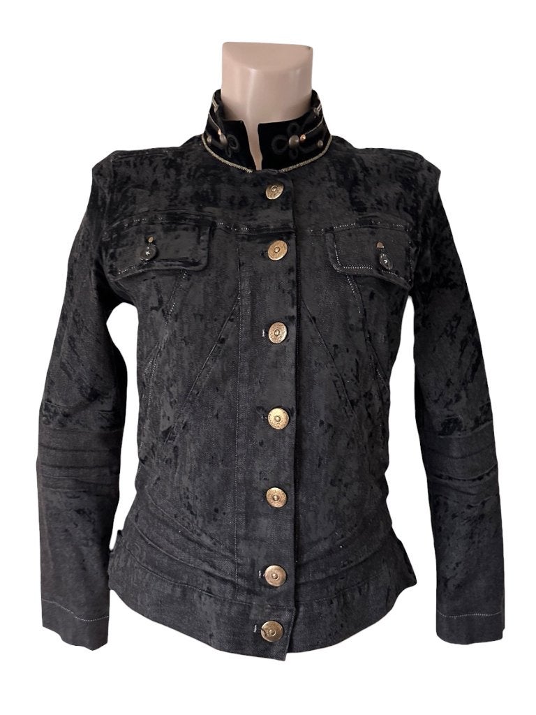 High Use spijkervest M, Kleding | Dames, Maat 38/40 (M), Zwart, Ophalen of Verzenden, Zo goed als nieuw