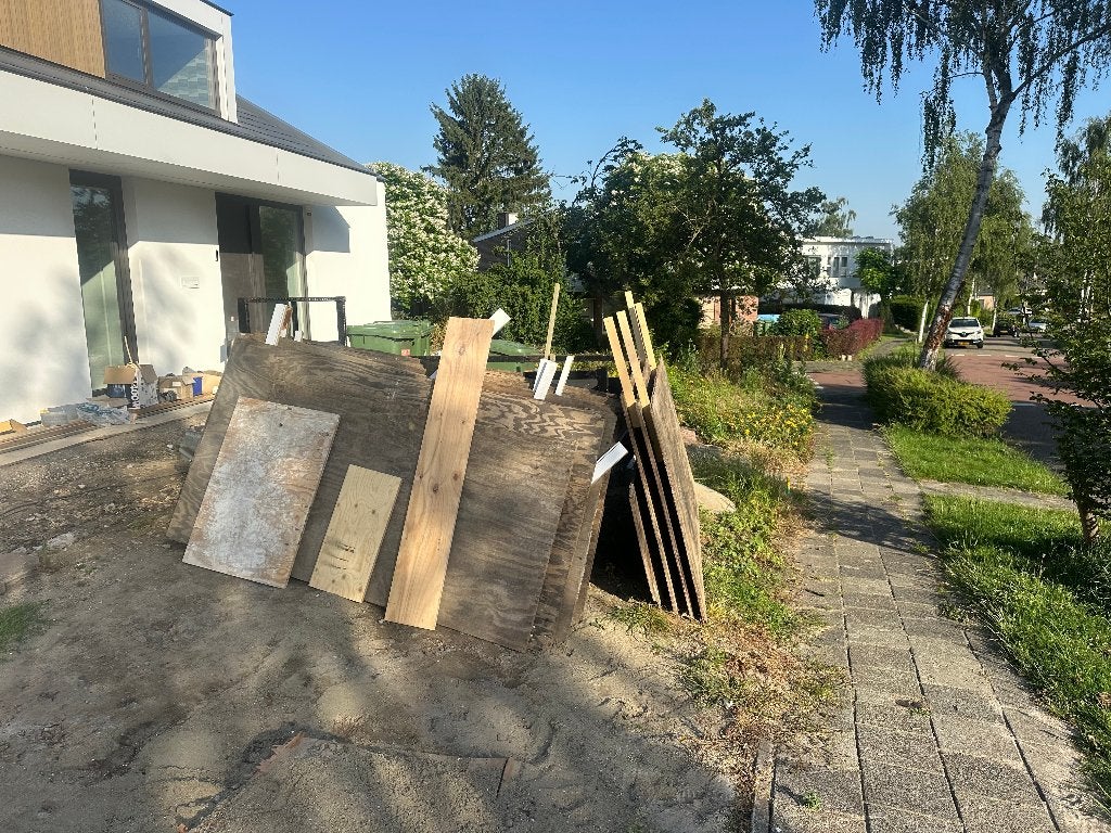 Underlayment 18 mm partij minimaal 20 m2, Ophalen, Gebruikt, Overige materialen, Minder dan 20 mm