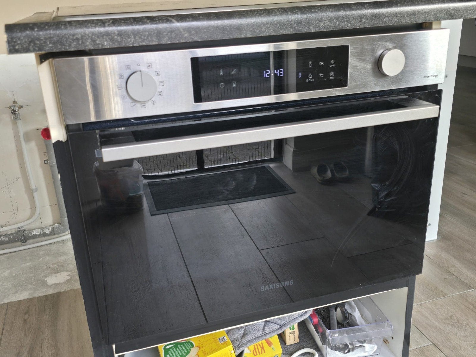 Samsung Inbouw Combi Oven, Witgoed en Apparatuur, Ovens, Zo goed als nieuw, Inbouw, Combi-oven, Samsung, 55 tot 60 cm, 45 tot 60 cm