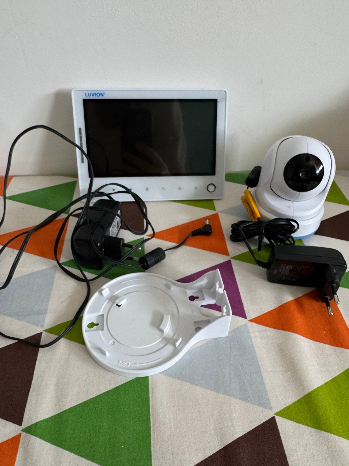 Luvion prestige Touch 2 Babyfoon met Camera, Kinderen en Baby's, Babyfoons, Ophalen of Verzenden, Gebruikt, 250 meter of meer
