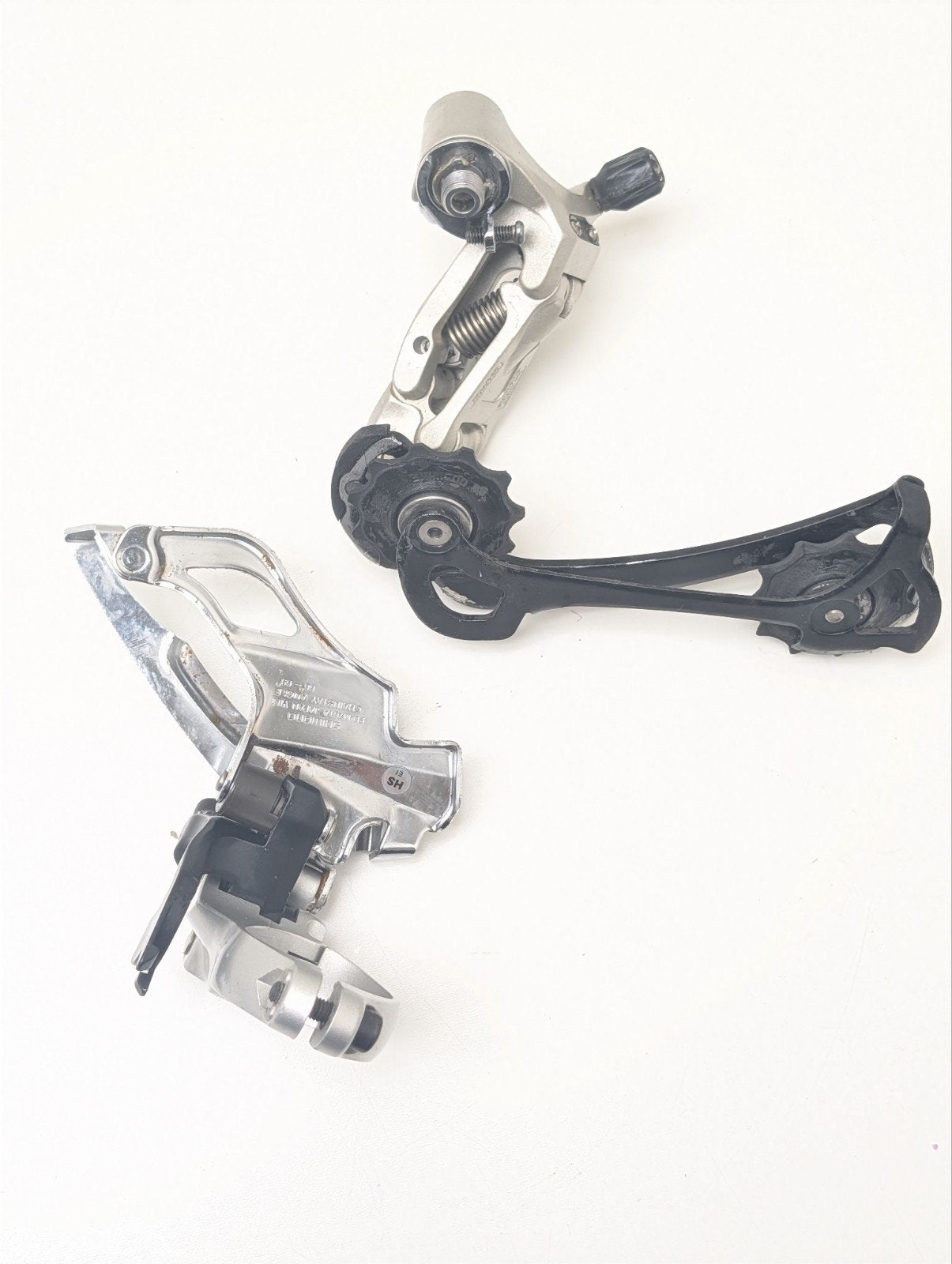 Shimano Deore XT voor+achterderailleur, Fietsen en Brommers, Ophalen of Verzenden, Zo goed als nieuw, Shimano